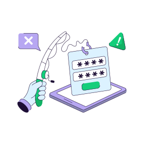 Password Phishing, Password Hacking, Cybercrime, Passcode Hacking, Cyberattack icon