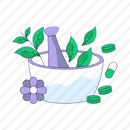 Pestle Mortar, Grinder, Mixer, Herbal Medication, Ayurvedic, preview