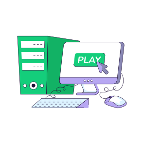 Play Online, Digital Game, Online Game, Internet Game, Computer Game, icon
