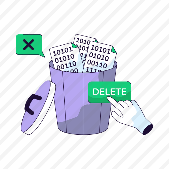 Recycle Bin, Wastebin, Remove Data, Delete Data, Trash Bin preview