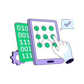 Swipe Lock, Pattern Lock, Password, Passcode, Security icon