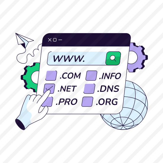 Web Domains, Domains Name, Domains Registration, Web Address, Domains Website preview