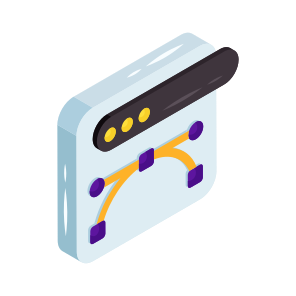 Bezier Tool, Design Tool, Graphic Design, Pen Tool, Photoshop Tool icon