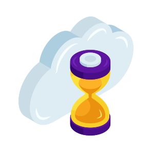 Cloud History, Cloud Computing, Cloud Timer, Cloud Technology, Cloud Backup icon