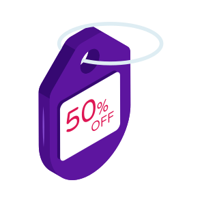 Discount Card, Discount Voucher, Discount Label, Discount Tag, % Discount icon