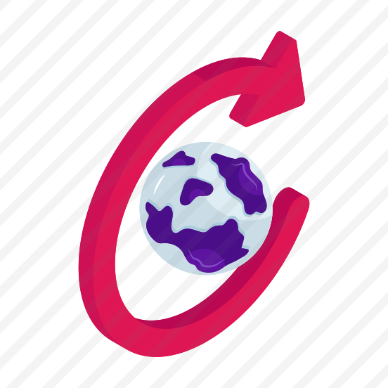 Earth Rotation, Global Rotation, Round The World, Round The Globe, Round The Earth preview