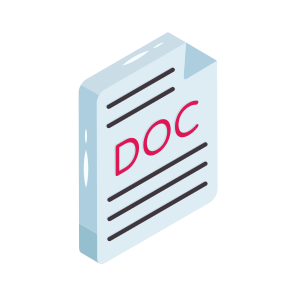 File, File Format, Filetype, File Extension, Document icon