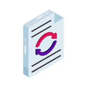 File Update, File Refresh, File Reload, Document Update, Document Refresh icon