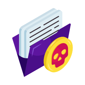 Folder Hacking, Dangerous Folder, Document, Doc, Archive icon