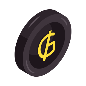 Guarani Coin, Cryptocurrency, Crypto, Guarani Currency, Digital Currency icon