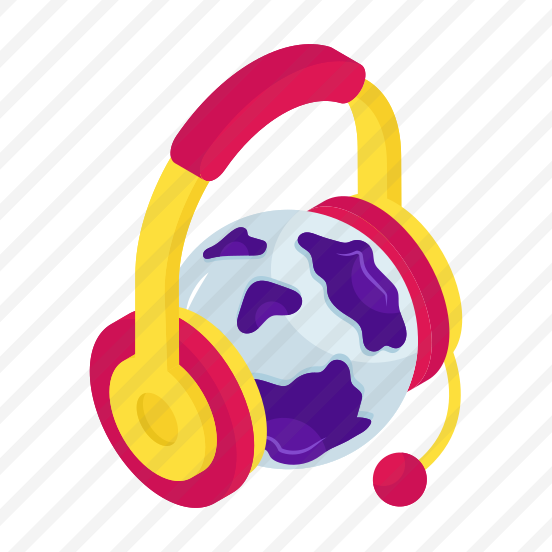 Headphones, Global Listening, Headset, Earphones, Earset, preview