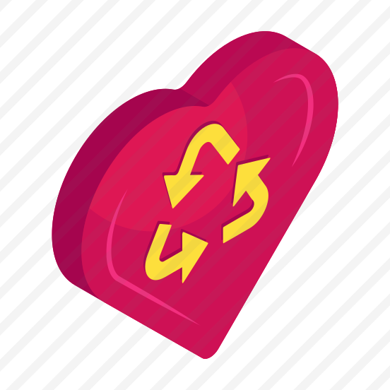 Heart Recycling, Heart Reprocess, Heart Renewable, Heart Reuse, Recycling preview
