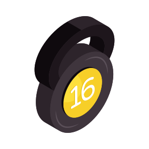 Kettlebell, Gym Tool, Gym Equipment, Weightlifting, Powerlifting icon