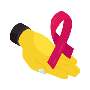 Awareness Ribbon, Cancer Ribbon, Breast Cancer, Folding Ribbon, Ribbon icon