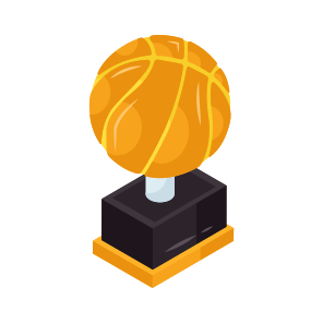 Basketball Award, Rugby Reward, Achievement, Success, Basketball Trophy icon
