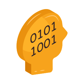 Binary Mind, Binary Brain, Binary Thinking, Binary Data, Binary Code icon