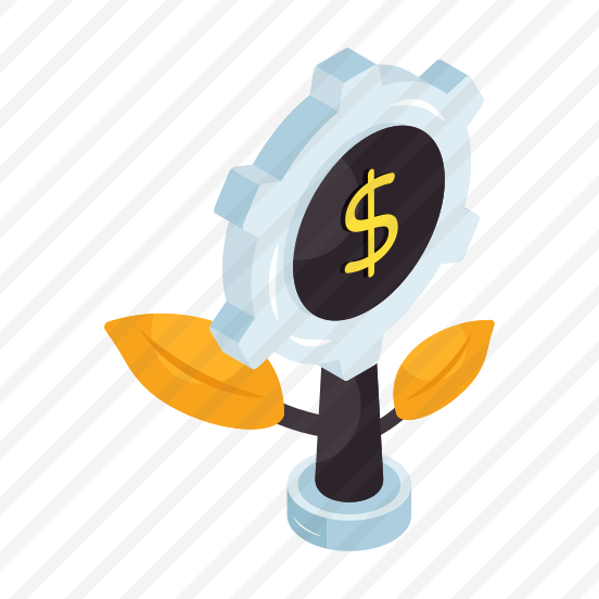 Business Innovation, Dollar Plant, Business Growth, Money Growth, Financial Growth preview