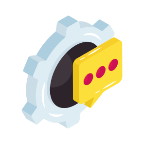 Chat Setting, Chat Configuration, Chat Management, Chat Development, Chat Config icon
