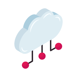 Cloud Computing, Cloud Technology, Cloud Networking, Cloud Connection, Cloud Nodes icon