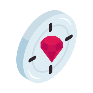 Diamond, Jewel, Crystal, Carbon Alloy, Gemstone icon