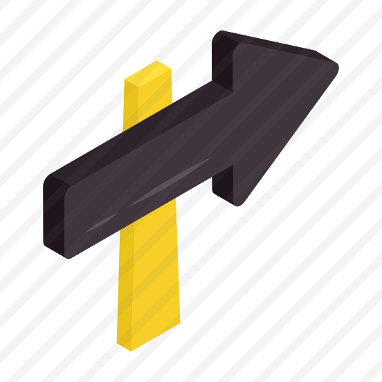 Directional Arrow, Navigational Arrow, Arrowhead, Pointing Arrow, Forward Arrow preview