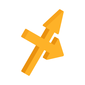 Directional Arrows, Navigational Arrows, Arrowheads, Pointing Arrows, Cross Arrows icon