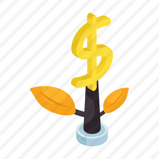 Dollar Plant, Money Growth, Financial Growth, Investment Growth, Cash Plant, preview