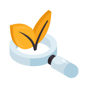 Ecological Research, Search Leaf, Search Leaflet, Find Leaf, Leaf Analysis icon