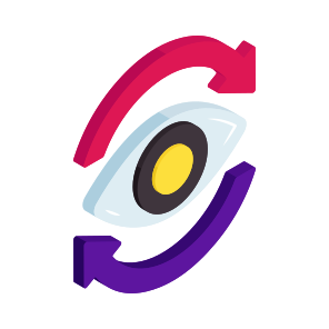 Eye, Monitoring, Inspection, Visualization, View icon