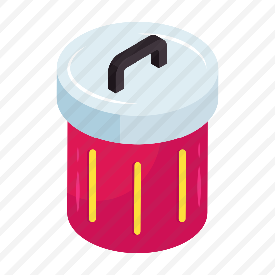 Garbage Bin, Wastebin, Dustbin, Garbage Can, Trash Bin preview