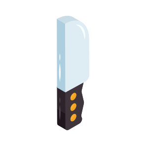 Knife, Cutting Tool, Cutting Equipment, Kitchenware, Kitchen Tool icon