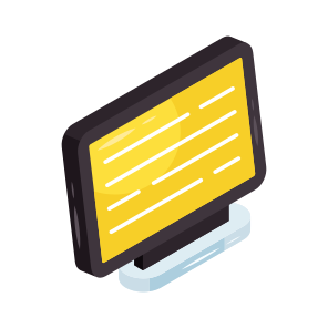 Lcd, Monitor, Desktop, Display, Pc icon