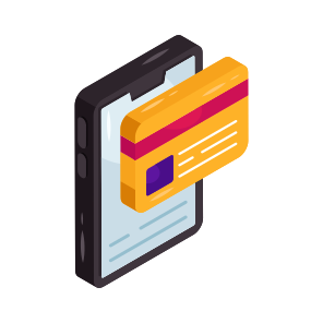 Mobile Card Payment, Online Payment, E Payment, Ecommerce, Shopping Payment icon