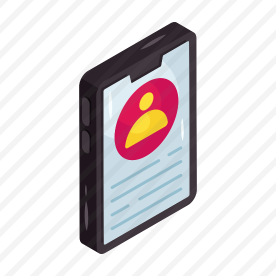 Mobile Profile, Mobile Account, Online Profile, Online Account, Mobile User preview