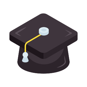 Mortarboard, Academic Cap, Graduation Cap, Headwear, Headgear icon