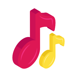 Music Note, Nota, Melody, Audio, Lyrics icon