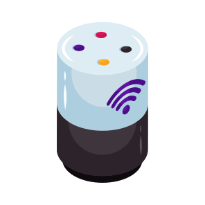 Smart Speaker, Wireless Speaker, Loudspeaker, Smart Woofer, Audio Speaker icon