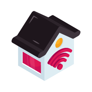Smarthome, Smart House, Iot, Internet Of Things, Smart Building icon