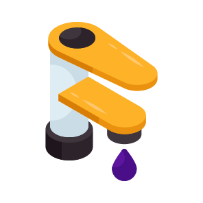 Water Tap, Faucet, Spigot, Plumbing, Turn On Water icon