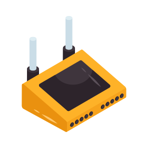 Wifi Router, Modem, Internet Device, Wireless Network, Broadband Connection, icon