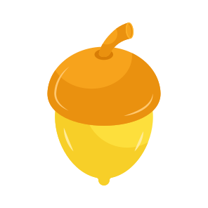 Acorn, Fruit, Edible, Nutrition Diet, Healthy Meal, icon