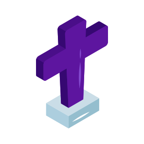 Catholic Sign, Catholic Symbol, Christian Cross, Religious Cross, Christianity icon