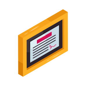 Certificate,degree, Diploma, Deed, Credential Document, icon
