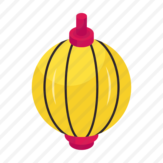 Chinese Lantern, Chinese Lamp, Hanging Decoration, Decor Accessory, Traditional Lantern preview