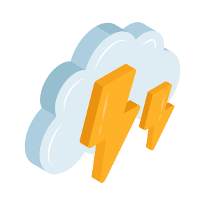 Cloud Raining, Rainfall, Thunderstorm, Forecast, Meteorology, icon