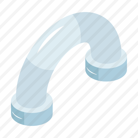 Curve Pipe, Pvc Pipe, Pipework, Polyvinyl Chloride Pipe, Plumbing Pipe preview