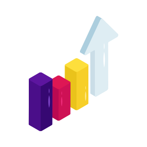Data Analytics, Infographic, Statistics, Business Data, Bar Chart icon