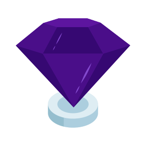 Diamond, Jewel, Crystal, Carbon Alloy, Gemstone icon