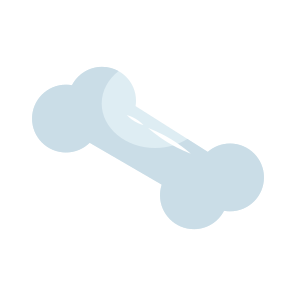 Dogbone, Knucklebone, Dog Bit, Animal Bone, Osteoporosis icon