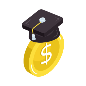 Educational Grant, Scholarship, Learning Grant, Educational Fund, Learning Fund icon